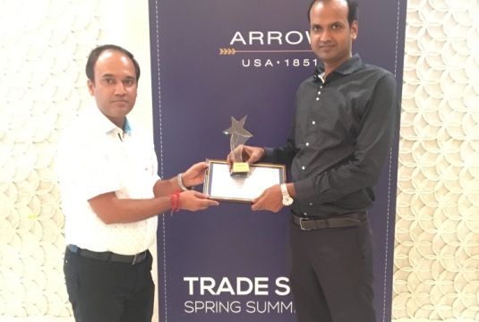 Arrow Izod Award ceremony